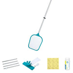 Bestway Pool Cleaner Vacuum Chemical Dispenser Thermometer Swimming Pools Cleaning Kit - Home & Garden > Pool &