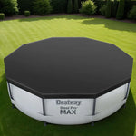 Bestway Pool Cover Fits 3.05m Round Above Ground Swimming Pool PVC Blanket - Home & Garden > Pool & Accessories > Pool
