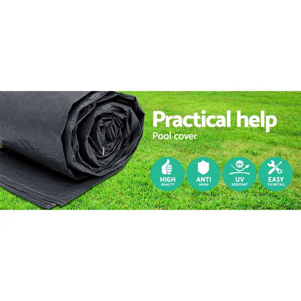 Bestway Pool Cover Fits 3.66m/12ft Round Swimming Pool PVC Blanket 3.7m - Home & Garden > Pool & Accessories > Pool