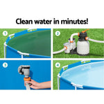 Bestway Pool Pump Sand Filter 1500GPH 5678L/H Pools Flowclear™ Filters - Home & Garden > Pool & Accessories >