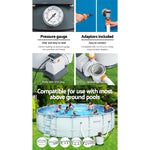 Bestway Pool Pump Sand Filter 3000GPH 11355L/H Pools Flowclear™ Filters - Home & Garden > Pool & Accessories >