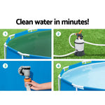 Bestway Pool Pump Sand Filter 800GPH 3028L/H Pools Flowclear Filters - Home & Garden > Pool & Accessories > Swimming