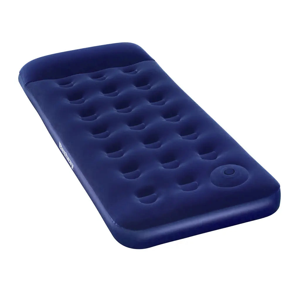 Bestway Single Size Inflatable Air Mattress - Navy - Outdoor > Camping