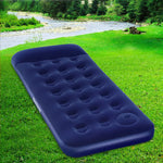 Bestway Single Size Inflatable Air Mattress - Navy - Outdoor > Camping