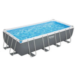 Bestway Swimming Pool 549x274x122cm Steel Frame Above Ground Pools Filter Pump Ladder 14812L - Home & Garden > Pool &
