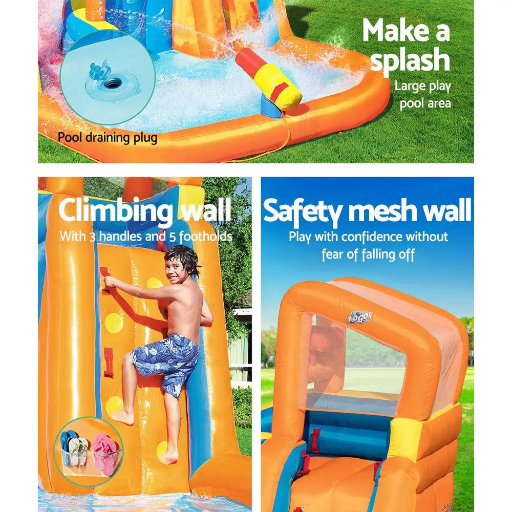 Bestway Water Slide Park 365x320x270cm Kids Play Swimming Pool Inflatable - Home & Garden > Pool & Accessories >