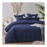 Betty Dark Denim Quilt Cover by Vintage Design Homeware Queen - Home & Garden > Bedding > Quilts & Duvets