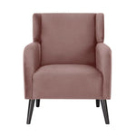Bianca Accent Sofa Arm Chair Fabric Uplholstered Lounge Couch - Pink - Furniture > Sofas