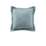 Bianca Aspen Sky Blue Coordinate Square Filled Cushion - Home & Garden > Bedding