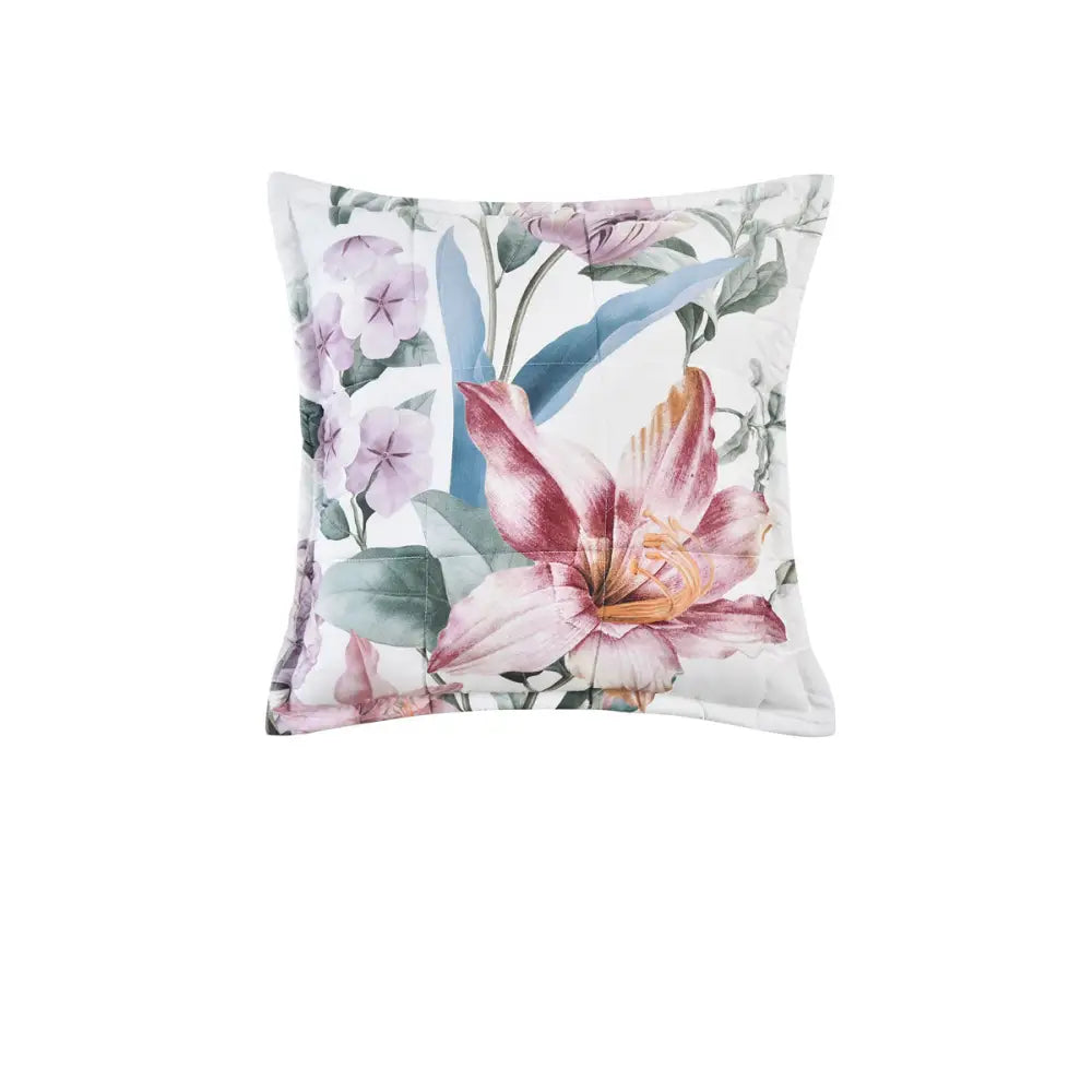 Bianca Carmela White Coordinate Square Filled Cushion - Home & Garden > Bedding