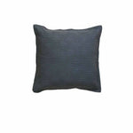 Bianca Hallston Charcoal Square Filled Cushion 43 x 43cm - Home & Garden > Decor > Cushions & Throws