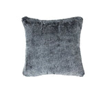 Bianca Hotham Square Filled Cushion 43 x 43 cm Coal - Home & Garden > Decor > Cushions & Throws