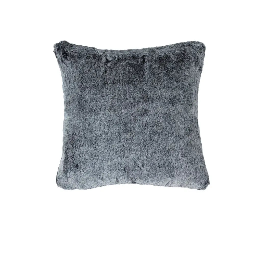 Bianca Hotham Square Filled Cushion 43 x 43 cm Coal - Home & Garden > Decor > Cushions & Throws