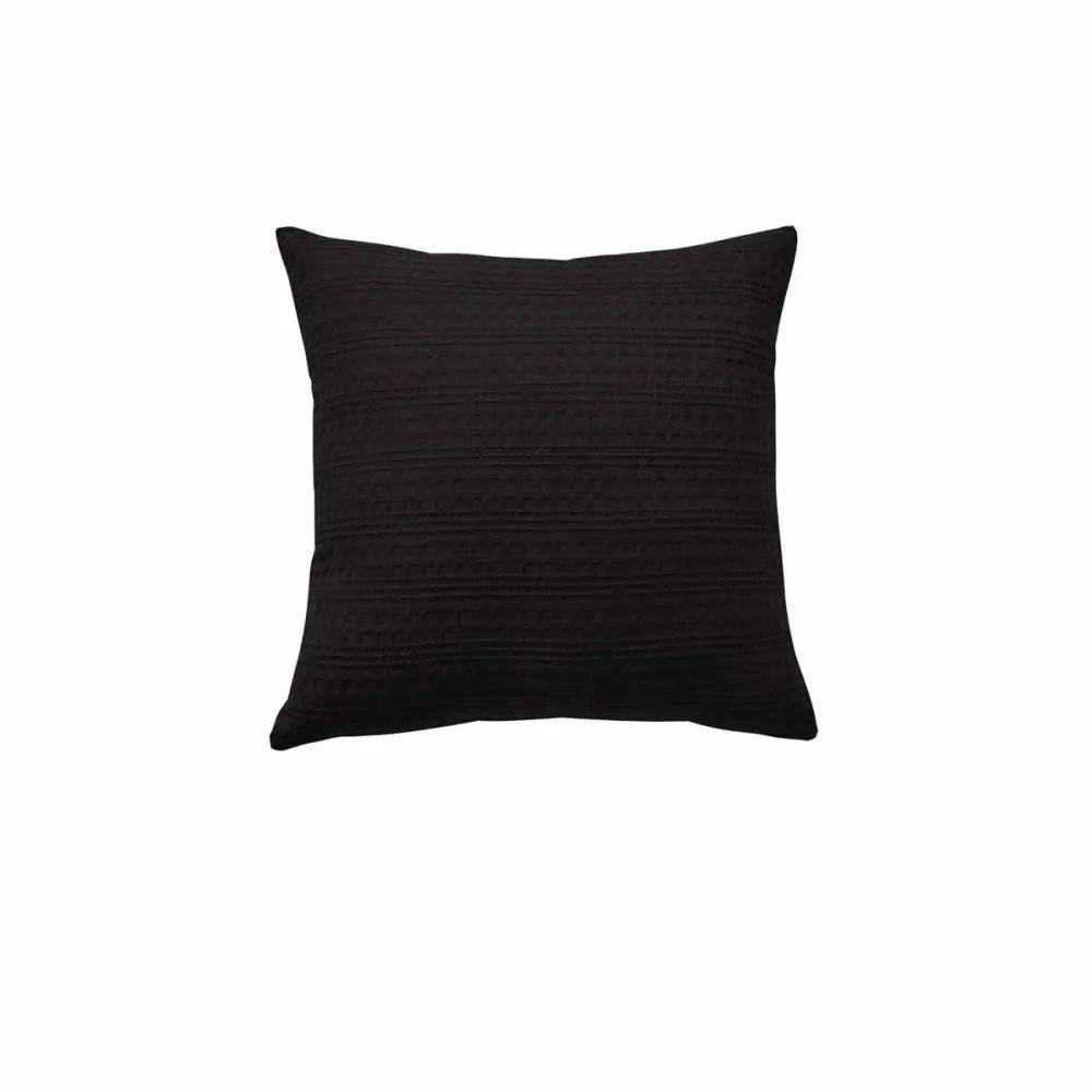 Bianca Kahlani Chocolate Waffle Square Filled Cushion 43 x 43cm - Home & Garden > Decor > Cushions & Throws