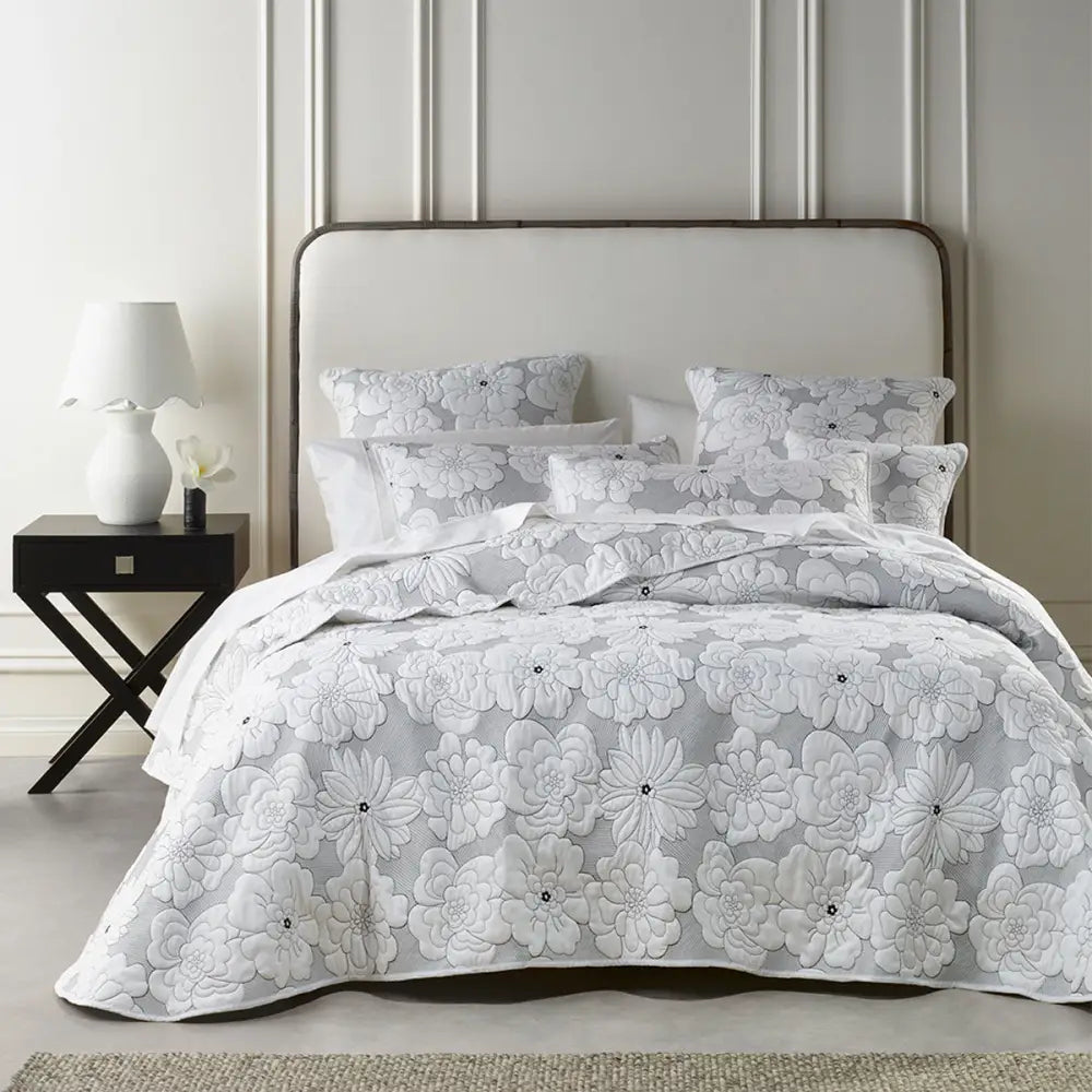 Bianca Leona White 4 Pcs Bedspread Set King - Home & Garden > Bedding
