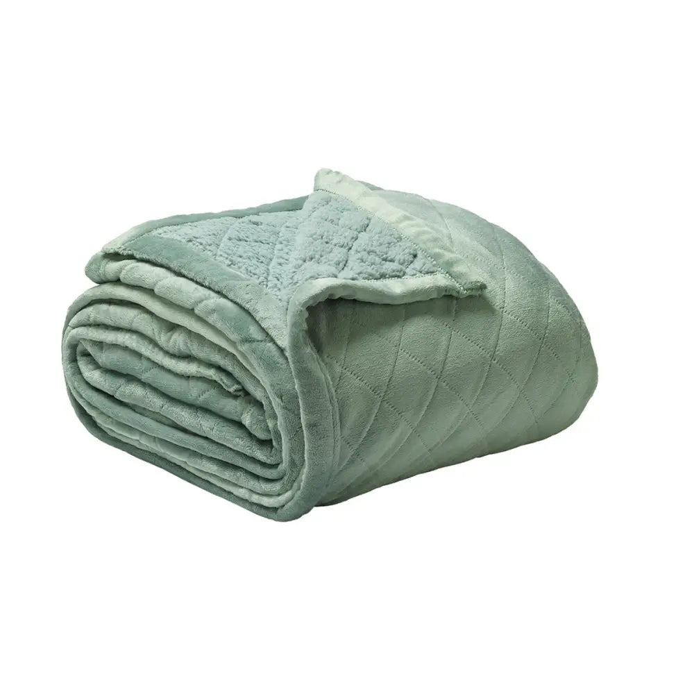 Bianca Mansfield Blanket Sage Queen/King - Home & Garden > Bedding