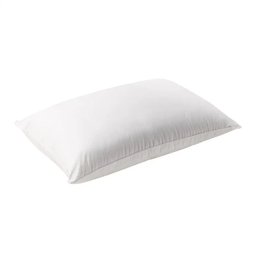 Bianca Natural Sleep White Bamboo Blend Medium Profile Pillow - Home & Garden > Bedding