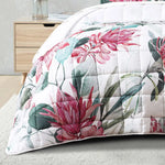 Bianca Nikita White Polyester Coverlet Set Super King - Home & Garden > Bedding