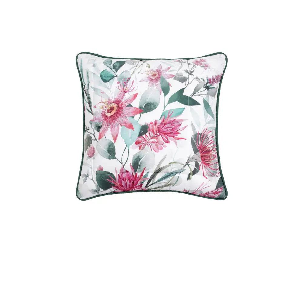 Bianca Nikita White Square Filled Cushion - Home & Garden > Bedding