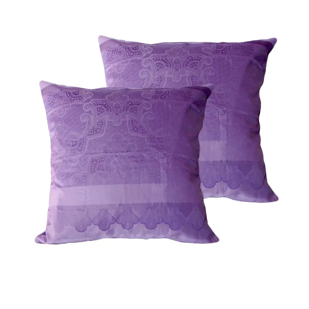 Bianca Pair of European Pillowcases Trendon Purple 65 x 65 cm - Home & Garden > Bedding > Pillowcases