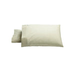 Bianca Pair of Heston Cotton Percale Standard Pillowcases Stone - Home & Garden > Bedding > Pillowcases