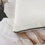 Bianca Somerset White Cotton Sateen Floral Quilt Cover Set Double - Home & Garden > Bedding > Duvet Covers