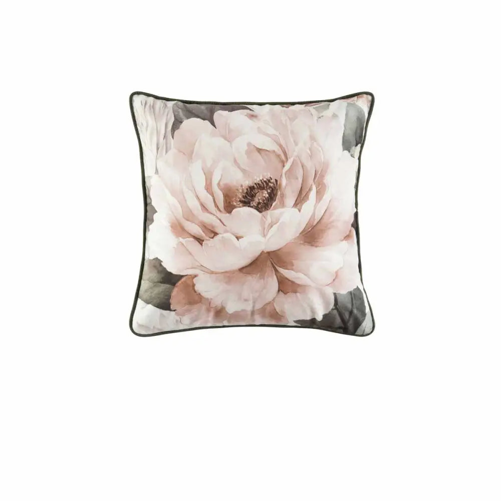 Bianca Somerset White Velvet Square Filled Cushion 43 x 43cm - Home & Garden > Decor > Cushions & Throws