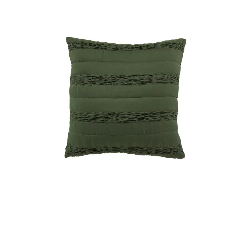 Bianca Vienna Green Coordinate Square Filled Cushion - Home & Garden > Bedding