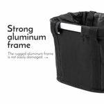 Bike Basket Folding Cat Dog Carrier Bicycle Handlebar Bag Quick Release Detachable Storage Basket - Pet Care > Cat