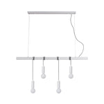 Bikkel 4 Lights Pendant Light - White - Home & Garden > Lighting