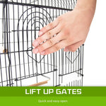 Bird Cage Parrot Aviary 2IN1 Design VEER 92cm - Pet Care > Bird > Bird Cages & Stands