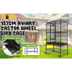 Bird Cage Parrot Aviary MELODY 137cm - Pet Care > Bird > Bird Cages & Stands