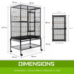 Bird Cage Parrot Aviary MELODY 137cm - Pet Care > Bird > Bird Cages & Stands
