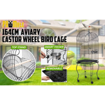 Bird Cage Parrot Aviary SOPRANO 164cm - Pet Care > Dog Supplies > Dog Playpens & Gates