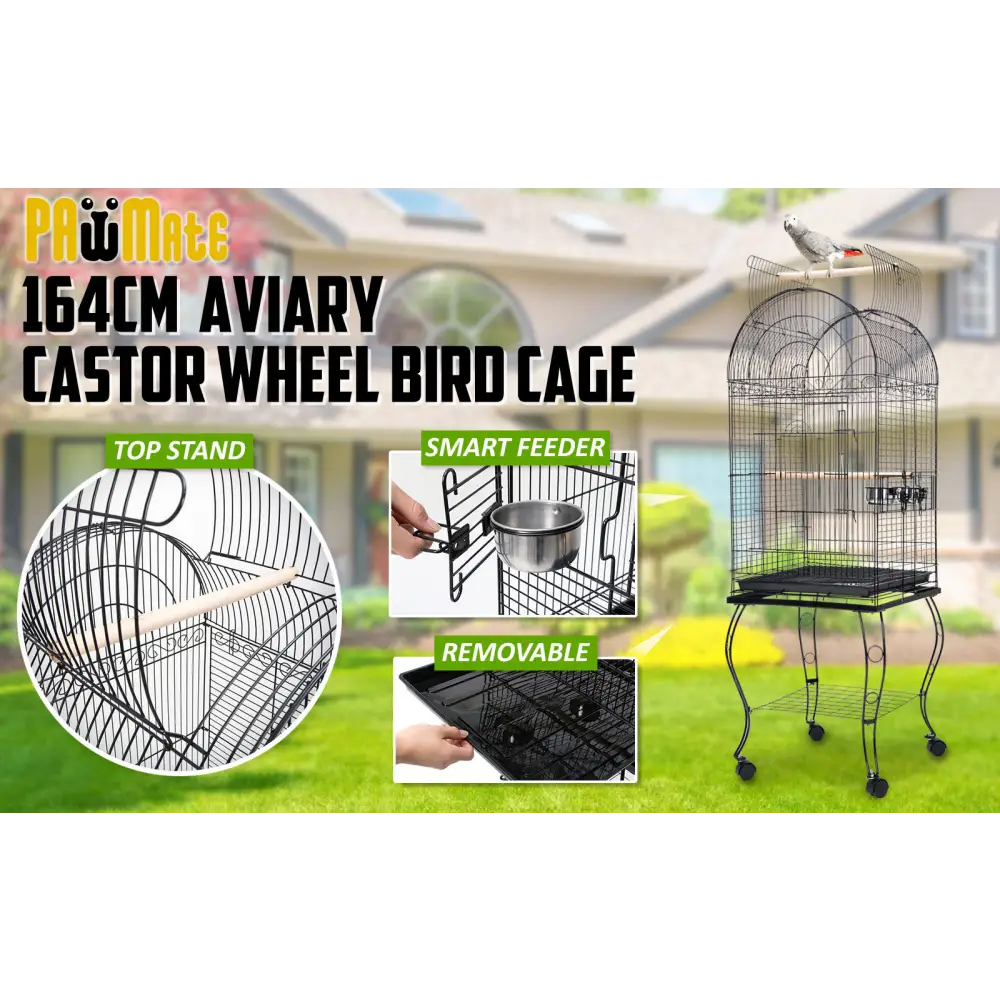 Bird Cage Parrot Aviary SOPRANO 164cm - Pet Care > Dog Supplies > Dog Playpens & Gates