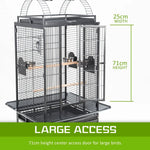 Bird Cage Parrot Aviary TENOR 203cm - Pet Care > Bird > Bird Cages & Stands