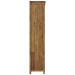 Birdsville Bookshelf Bookcase Display Unit Solid Mt Ash Timber Wood - Brown - Furniture > Living Room