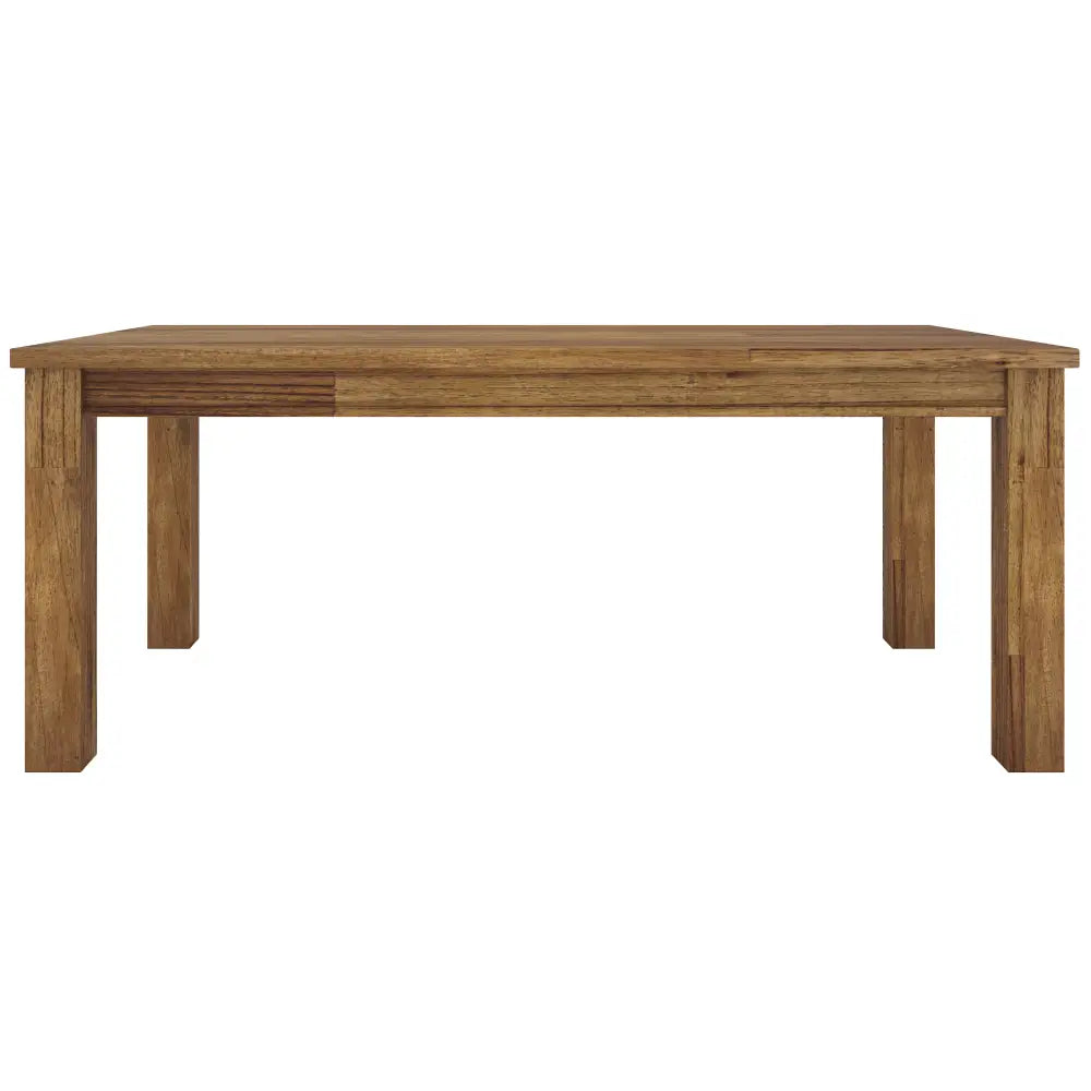Birdsville Dining Table 190cm Solid Mt Ash Wood Home Dinner Furniture - Brown - Furniture > Dining