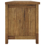 Birdsville ETU Entertainment TV Unit 223cm 2 Door 2 Drawer Mt Ash Wood - Brown - Furniture > Living Room