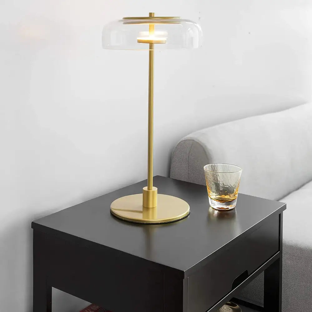 Black Bedside Table with 2 Drawers - Furniture > Bedroom