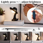 Black Creative Cowboy Hat USB Table Lamp for Home and Office Decor - Home & Garden > Lighting > Table Lamps