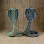 Black Decorative Resin Cobra Statue - Unique Animal Figurine for Home Decor & Creative Gifts - Home & Garden > Decor >