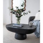 BLACK IS BACK CEMENT COFFEE TABLE - Furniture > Living Room > Coffee Tables
