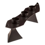 Black Metal Harbour Style Tea Light Candle Holder Stand - Home & Garden > Decor