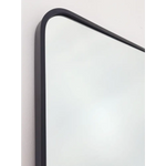 Black Metal Rectangle Mirror - X-Large 100cm x 200cm - Home & Garden > Decor