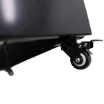 Black Metal Versatility Planter Medium with Wheels - Home & Garden > Garden Furniture