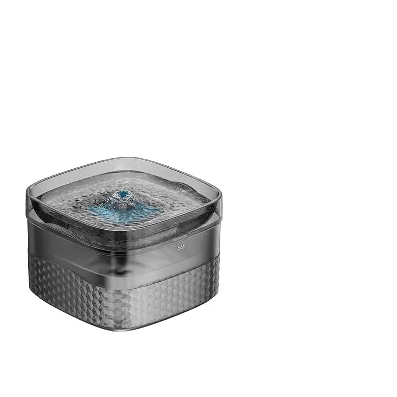 Black Pet Smart Water Dispenser Intelligent Edition [Sensing Water 9L] 8.1 * 27.4 * 12.5cm - Pet Care > Cat Supplies >