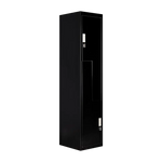 Black Two-Door L-shaped Office Gym Shed Storage Lockers - Furniture > Office > Storage Cabinets