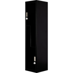 Black Two-Door L-shaped Office Gym Shed Storage Lockers - Furniture > Office > Storage Cabinets