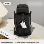 Black Versatile Desktop Headphone Stand & Tissue Box (23.5x17x14.5cm) - Home & Garden > Storage > Storage Boxes